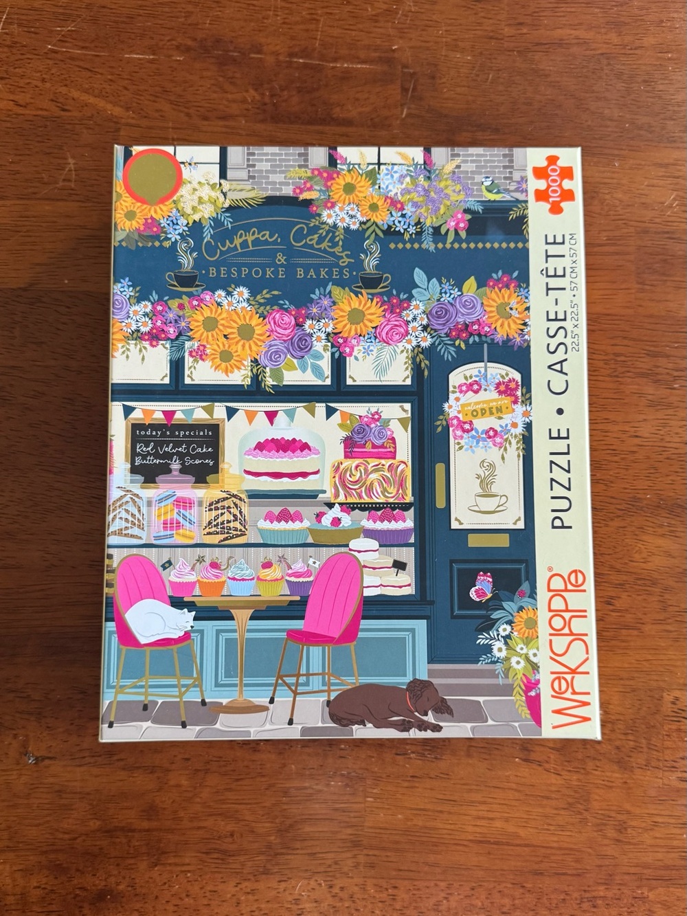 Werkshoppe Cuppa Cakes 1000-piece jigsaw puzzle